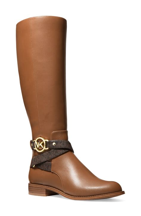 michael kors boots knee high|michael kors boots high heel.